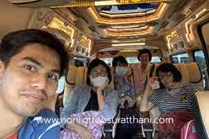 ลูกค้า รถตู้เช่า นครศรีธรรมราช รถรับรองแขกผู้มาร่วมงาน