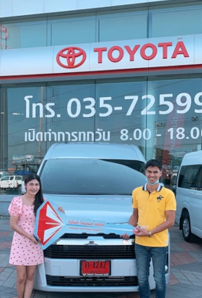 ลูกค้า รถตู้เช่า นครศรีธรรมราช สำหรับสัญญาเช่าระยะยาว รถพร้อมคนขับ