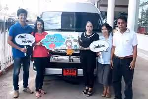 ลูกค้า รถตู้เช่า นครศรีธรรมราช รับกลับจากต่างจังหวัดมานครศรีธรรมราช